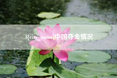 漳州中国夺金情况