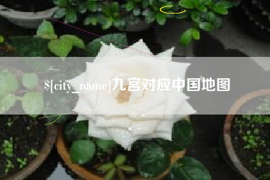 漳州九宫对应中国地图