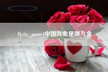 漳州中国九金是哪九金