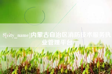 漳州内蒙古自治区消防技术服务执业管理平台
