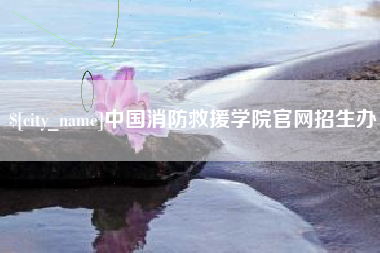 漳州中国消防救援学院官网招生办