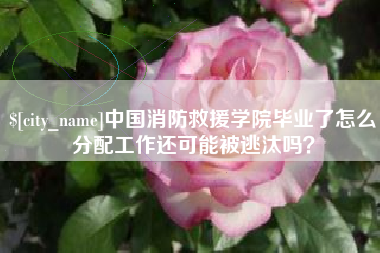 漳州中国消防救援学院毕业了怎么分配工作还可能被逃汰吗？