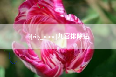 漳州九宫排除法