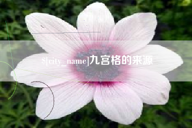 漳州九宫格的来源