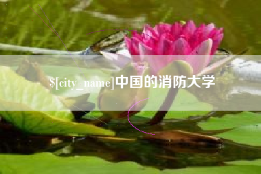 漳州中国的消防大学