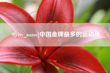 漳州中国金牌最多的运动员