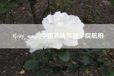 漳州中国消防救援学院航拍