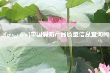 漳州中国消防产品质量信息查询网