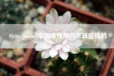 漳州中国金牌哪六金最值钱的